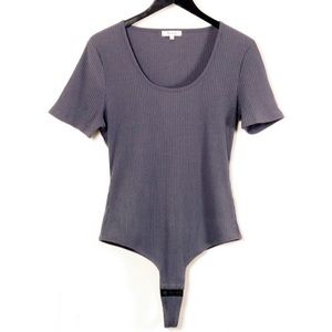 Madewell Cameo Ribbed Bodysuit